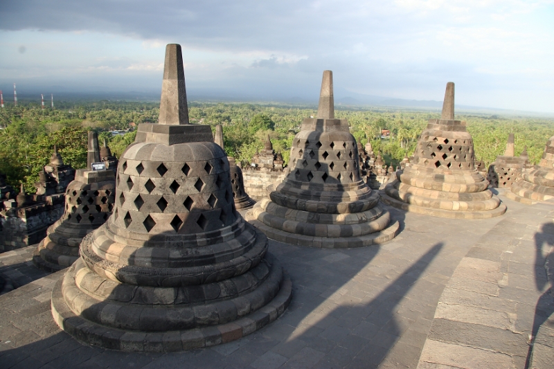 Borobudur temple, Java Yogyakarta Indonesia 6.jpg - Indonesia Java Yogyakarta. Borobudur temple